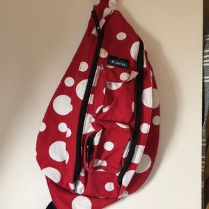 Kavu polka dot bag euc